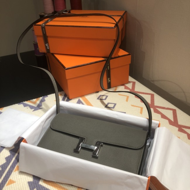  Handbags Hermes Constance  size:21.5×13×4 cm