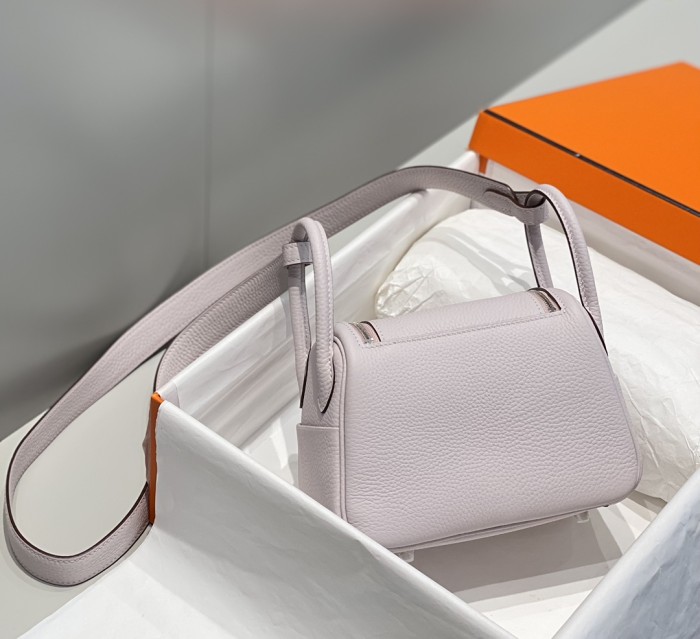  Handbags Hermes 𝑴𝒊𝒏𝒊 𝑳𝒊𝒏𝒅𝒚 size:19.5 -12.5cm