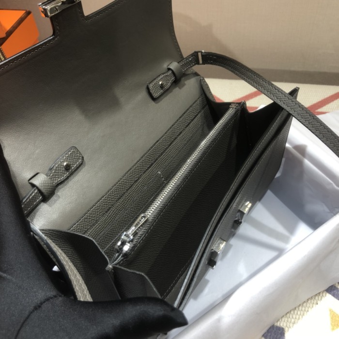  Handbags Hermes Constance  size:21.5×13×4 cm