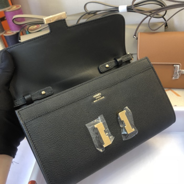  Handbags Hermes Constance  size:21.5×13×4 cm