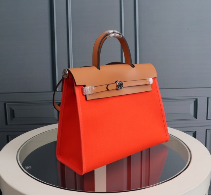  Handbags Hermes Hermès Herdag  size:31 cm