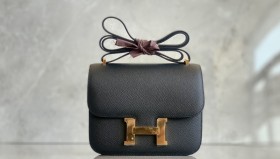  Handbags Hermes Constance  size:19 cm