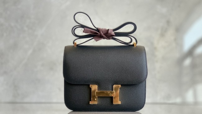  Handbags Hermes Constance  size:19 cm