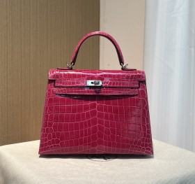  Handbags Hermes Kelly size:25 cm