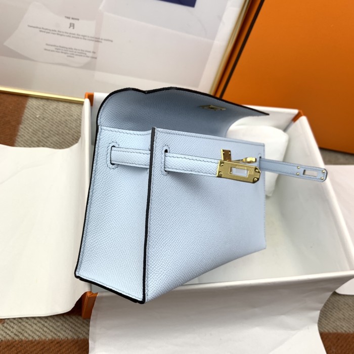  Handbags Hermes Minikelly size:21cm
