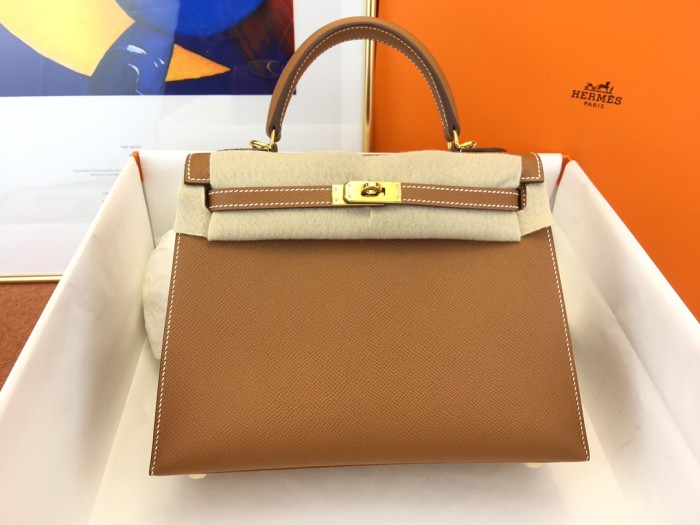  Handbags Hermes Kelly size:25/28 cm