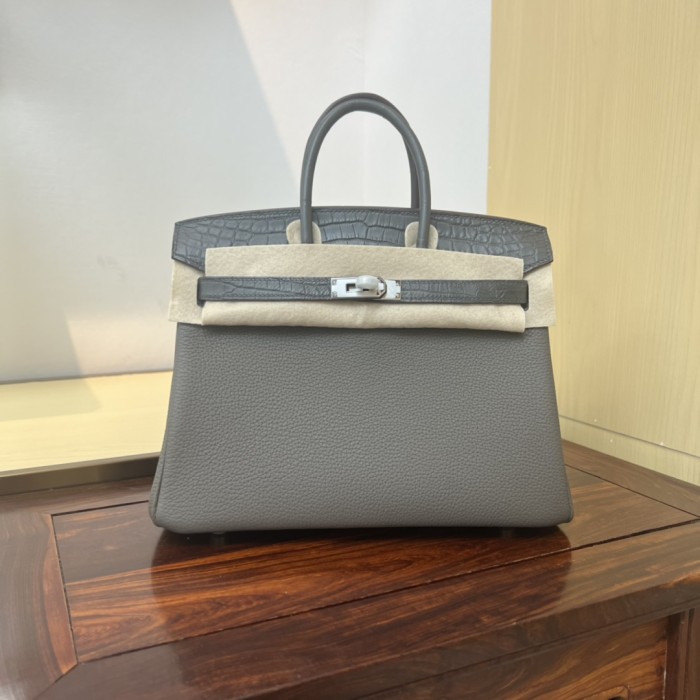  Handbags Hermes touch BK size:25 cm