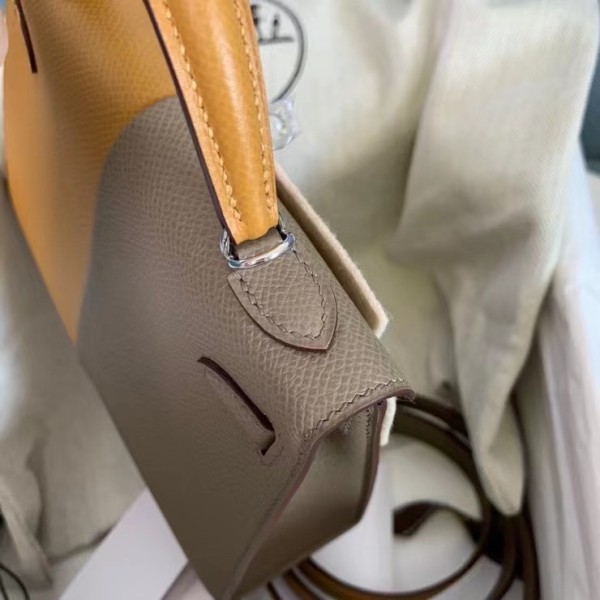  Handbags Hermes Kelly size:19 cm