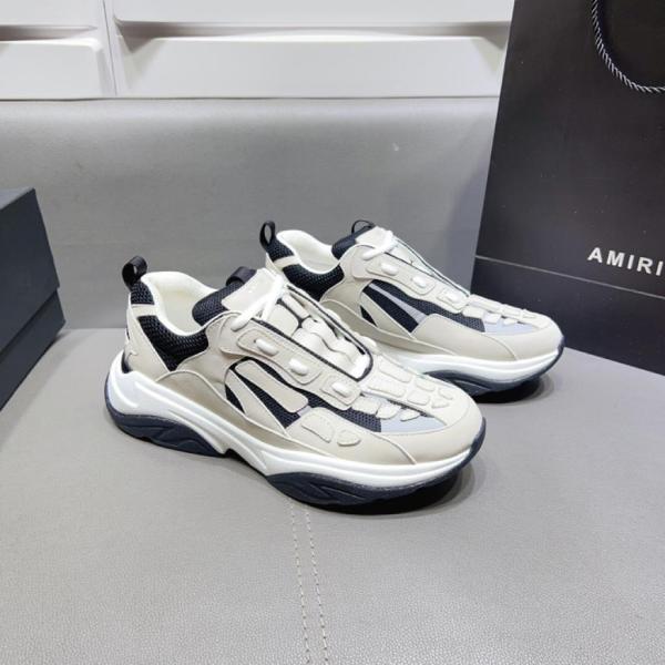 AMIRI Bone Runner White Black