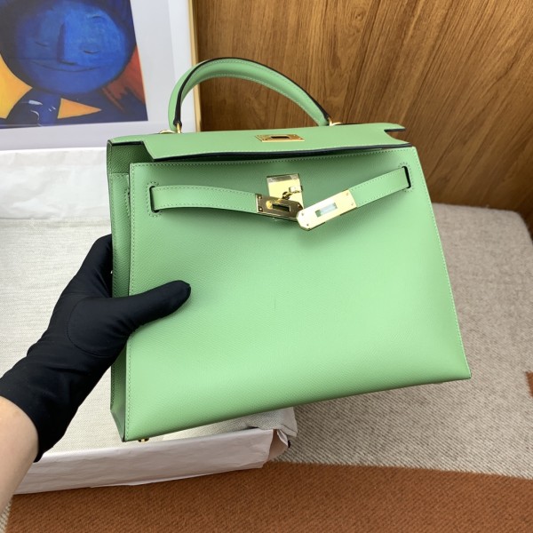  Handbags Hermes Kelly size:25 cm