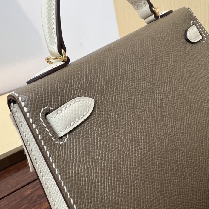  Handbags Hermes Kelly size:19cm