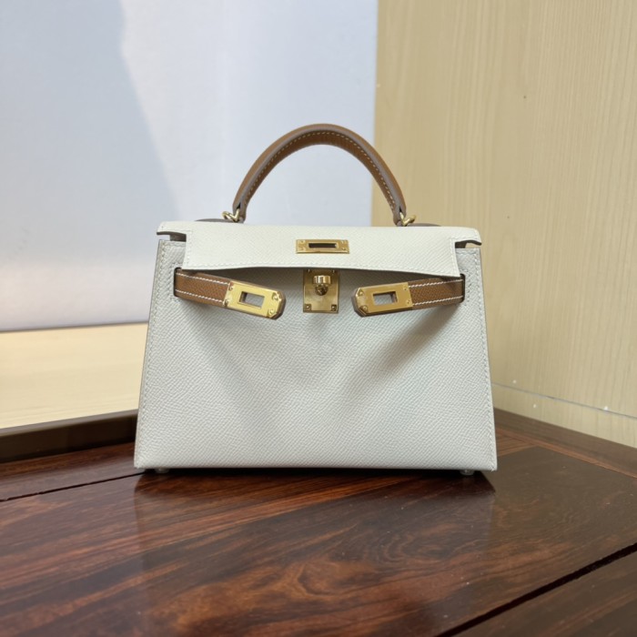  Handbags Hermes Kelly size:19cm
