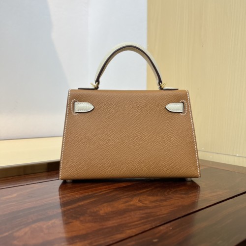  Handbags Hermes Kelly size:19 cm