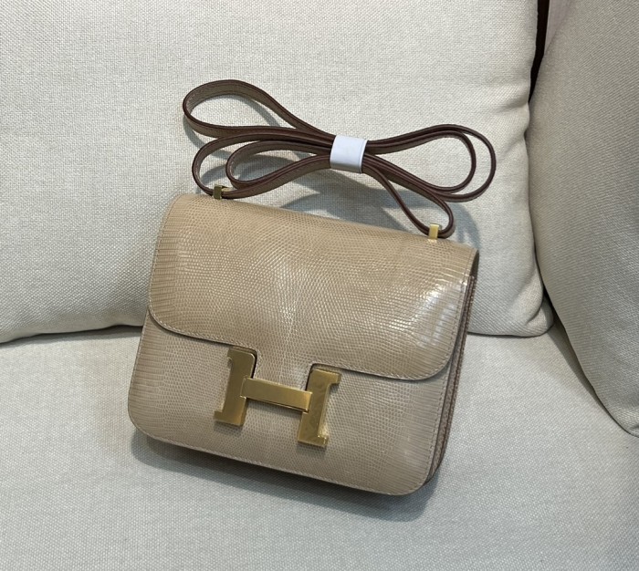  Handbags Hermes Constance  size:18 cm