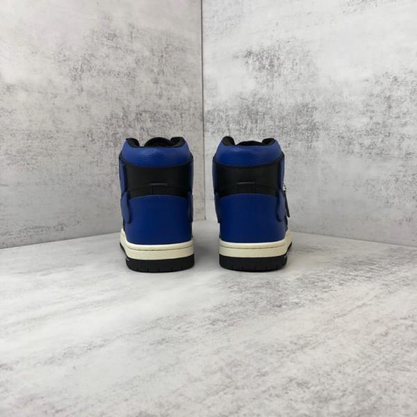 AMIRI Skel Panelled High Top Blue Black