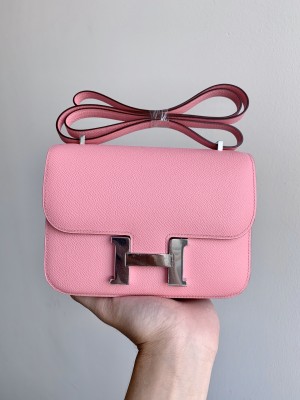  Handbags Hermes Constance  size:19 cm