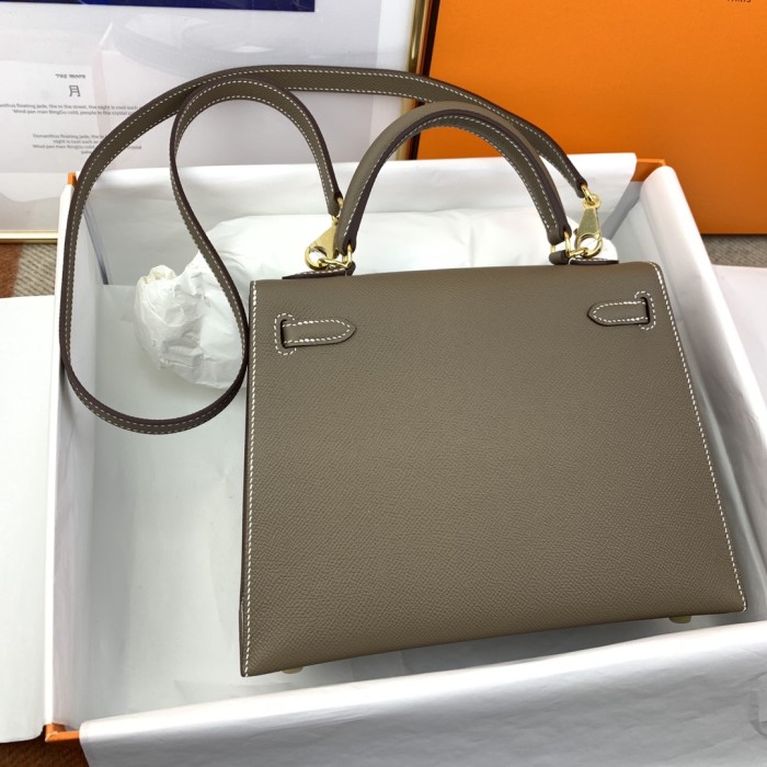  Handbags Hermes Kelly size:25/28 cm