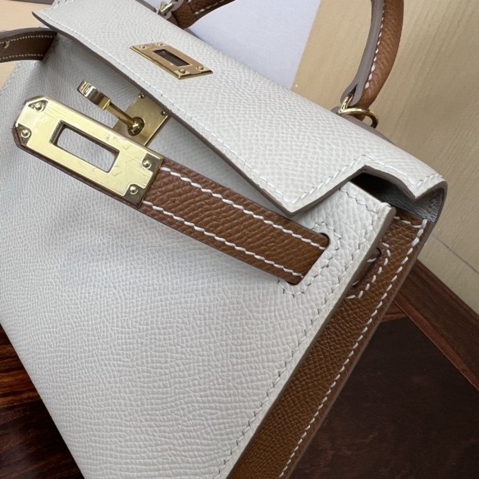  Handbags Hermes Kelly size:19cm