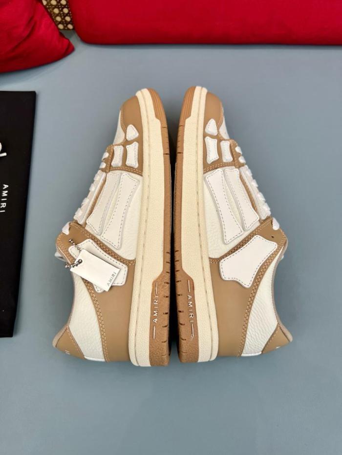 AMIRI Skel Top Low Brown Tan