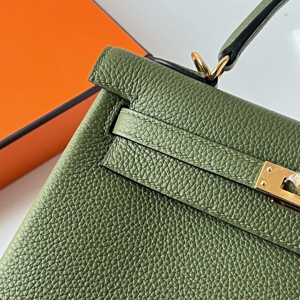  Handbags Hermes Kelly size:25 cm