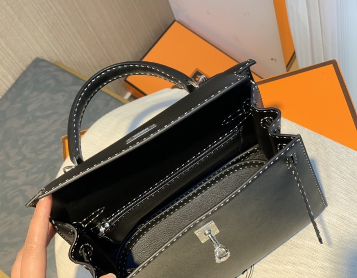  Handbags Hermes Miss U Kelly size:25/28 cm