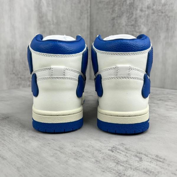 AMIRI Skel Panelled High Top White Blue
