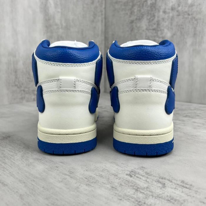 AMIRI Skel Panelled High Top White Blue