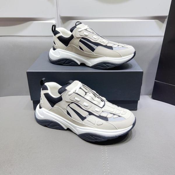 AMIRI Bone Runner White Black