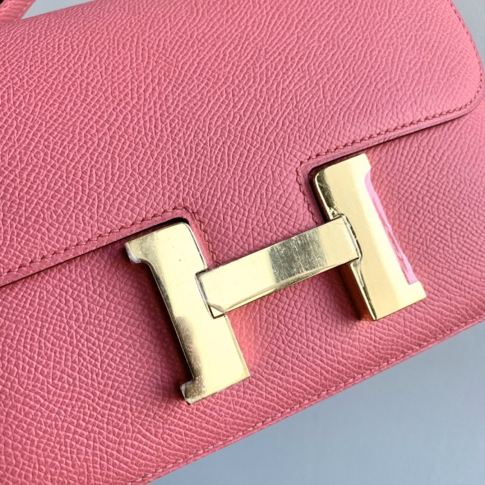  Handbags Hermes Constance  size:19 cm