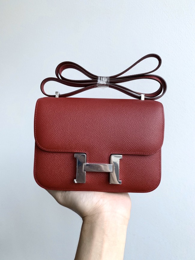  Handbags Hermes Constance  size:19 cm