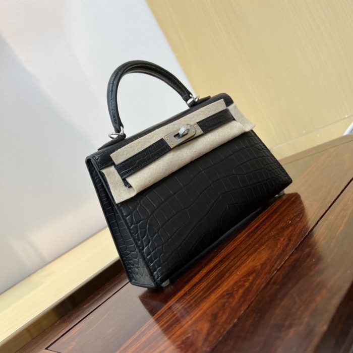 Handbags Hermes KL size:19 cm