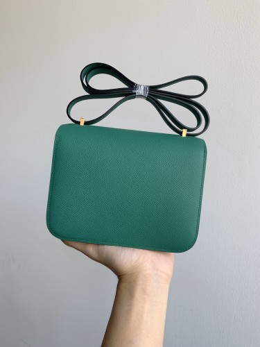  Handbags Hermes Constance  size:19 cm