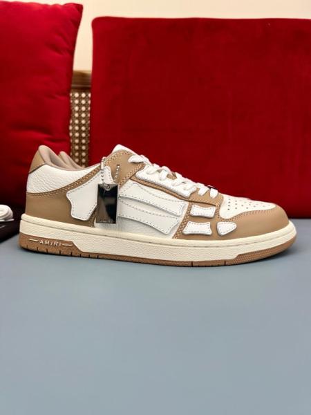 AMIRI Skel Top Low Brown Tan