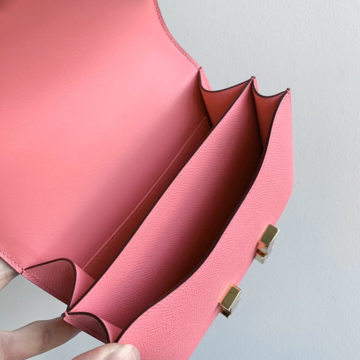  Handbags Hermes Constance  size:19 cm