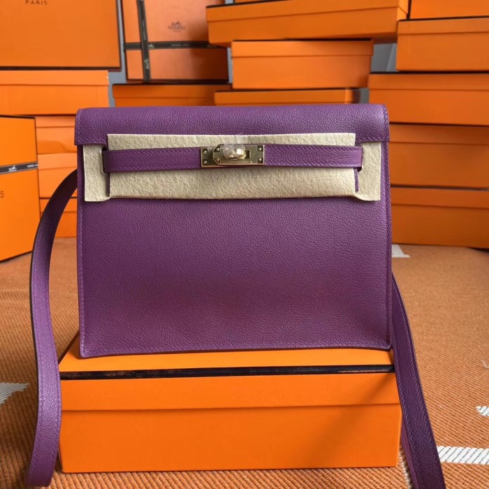  Handbags Hermes Kelly DanSesize:22 cm