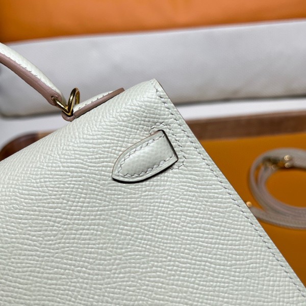  Handbags Hermes mini kelly  size:19 cm