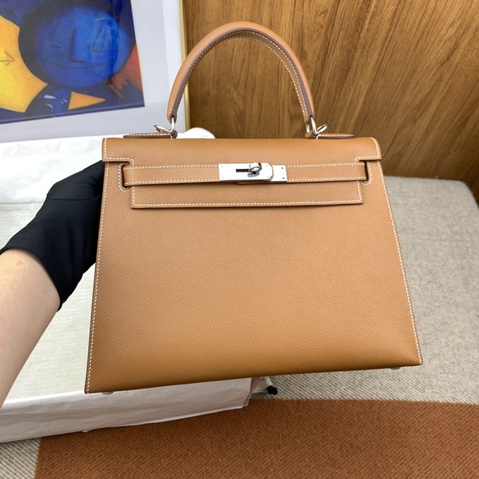  Handbags Hermes Kelly size:25/28 cm