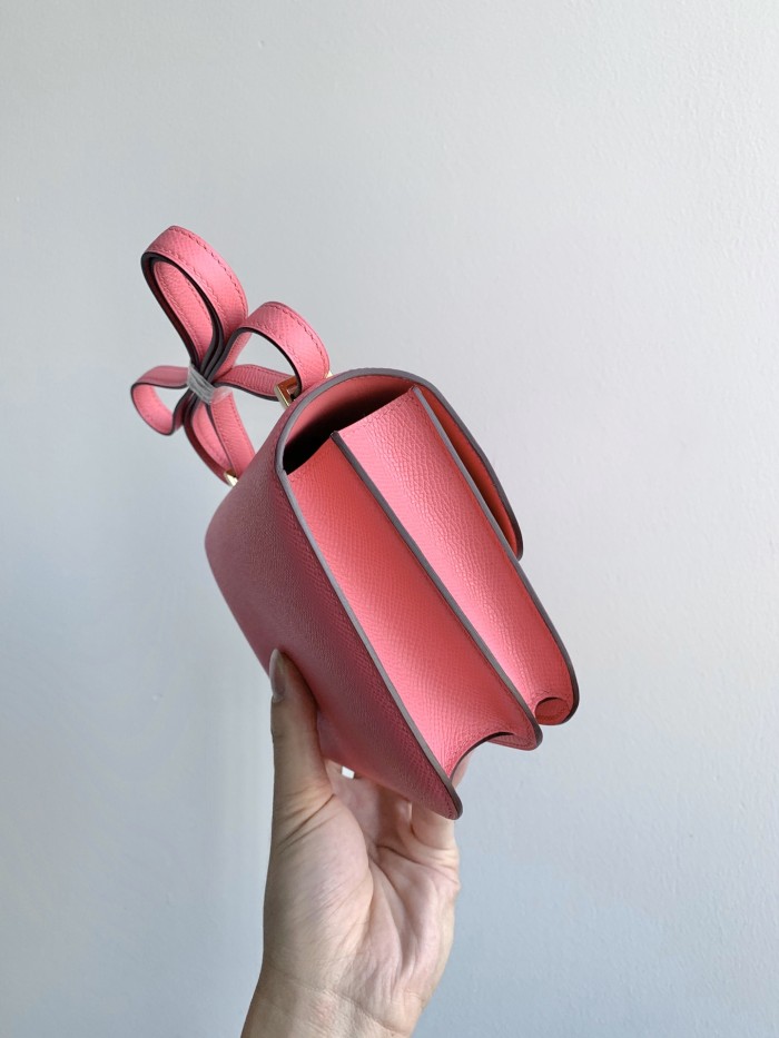  Handbags Hermes Constance  size:19 cm