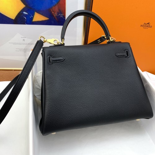  Handbags Hermes Kelly size:25 cm