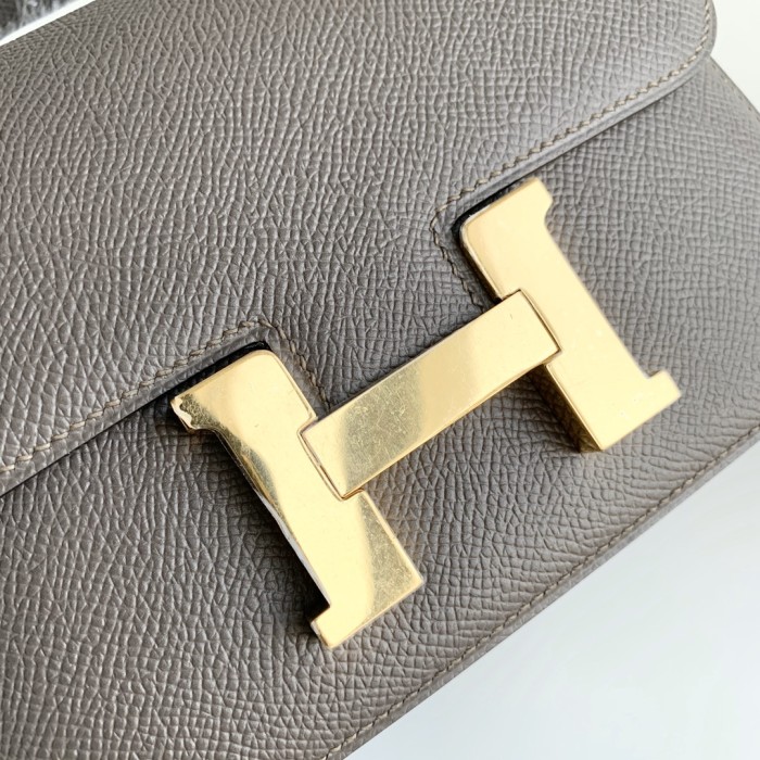  Handbags Hermes Constance  size:19 cm
