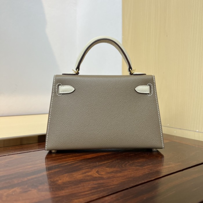  Handbags Hermes Kelly size:19cm
