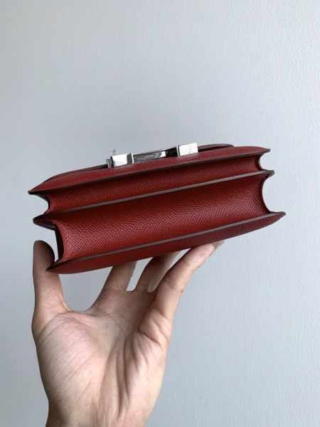  Handbags Hermes Constance  size:19 cm