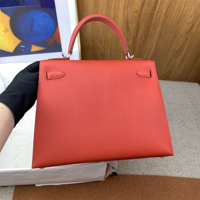  Handbags Hermes Kelly size:28 cm
