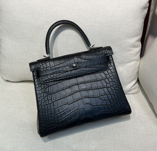  Handbags Hermes Kelly size:25 cm