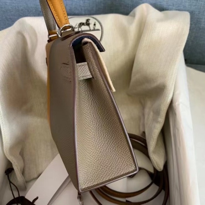  Handbags Hermes Kelly size:19 cm