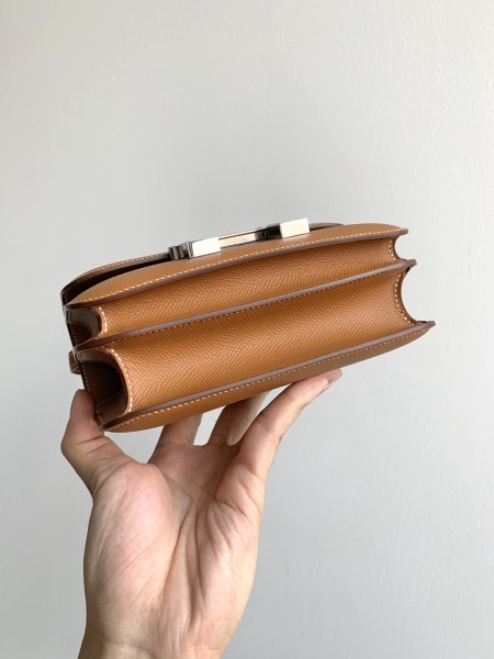  Handbags Hermes Constance  size:19 cm