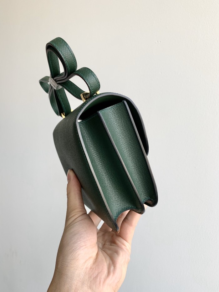  Handbags Hermes Constance  size:19 cm