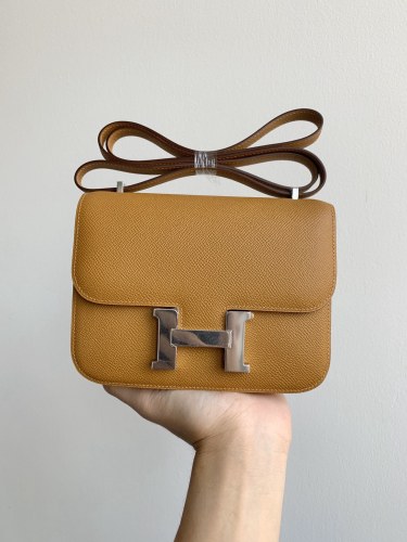  Handbags Hermes Constance  size:18 cm