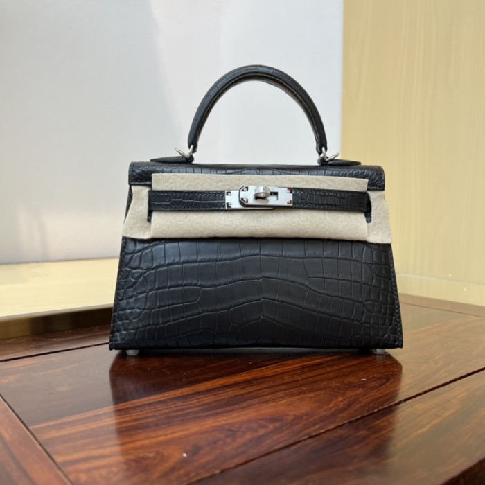  Handbags Hermes KL size:19 cm