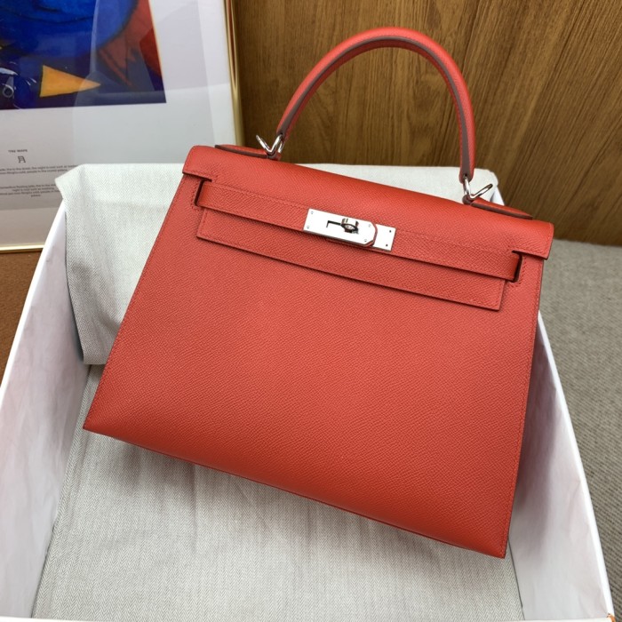  Handbags Hermes Kelly size:28 cm